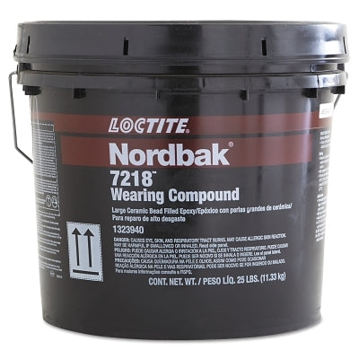 Compuesto de desgaste Nordbak®, cubo de plástico de 25 lb