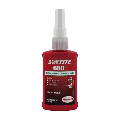 Compuesto de retención 680™, 10 ml, botella con pulverizador, verde, 4000 psi