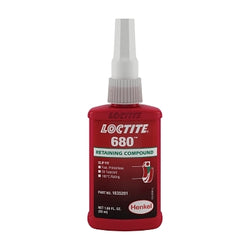 Compuesto de retención 680, botella de 250 ml, verde, 4000 psi
