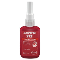 Fijador de roscas 272™, alta temperatura/alta resistencia, 250 ml, rosca de hasta 1-1/2 pulg., rojo