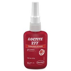 Fijador de roscas de alta resistencia 277™, 250 ml, 7/8 pulg. de diámetro o menor, rojo