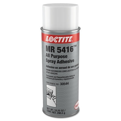 Adhesivo en aerosol multiusos, 10.5 oz, blanco lechoso, lata de aerosol