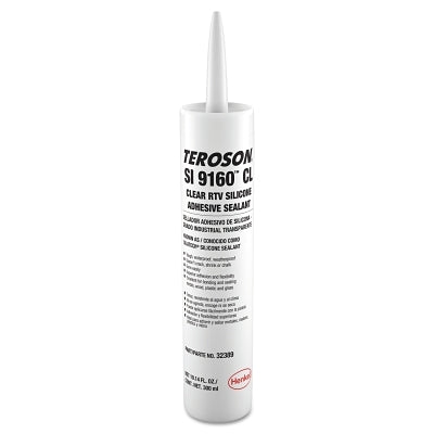 Silatech® Clear RTV Silicone Adhesive Sealant, 300ml Cartridge, Transparent