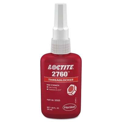 2760 Fijadores de roscas, sin imprimación, alta resistencia, 250 ml, rojo