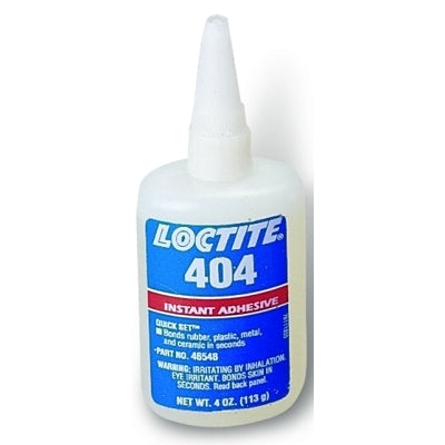 Adhesivo instantáneo 404™, 4 oz, botella, transparente