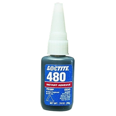 Adhesivo instantáneo endurecido Prism® 480™, 20 g, tubo, negro