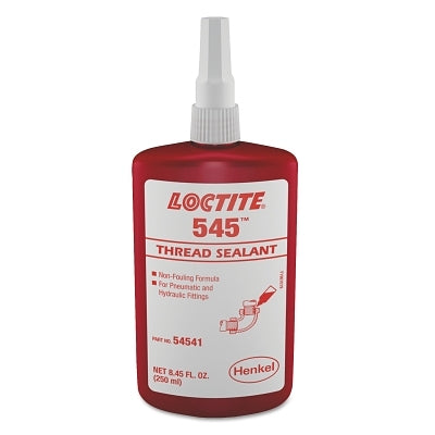 545™ Thread Sealant, Hydraulic/Pneumatic Connection, 250 ml Bottle, Purple