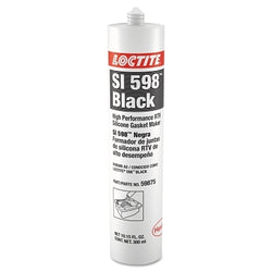 598™ High Performance RTV Silicone Gasket Maker, Black, 6.42 oz Can