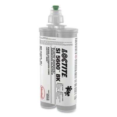Sellador adhesivo de silicona SI 5600, 400 ml, cartucho, negro