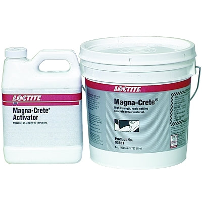 PC 9410™ Sistema de reparación y lechado de concreto de alta resistencia y fraguado rápido, 5 gal, kit de botella/cubo, gris