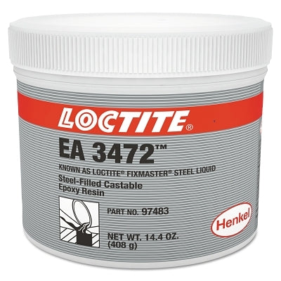 Fixmaster Steel Liquid, 1 lb, Kit, Gray
