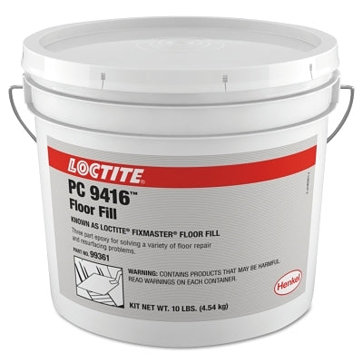 Relleno de piso Fixmaster, 40 lb, kit, gris