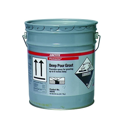 Fixmaster Deep Pour Grout Kit, 5 gal, black