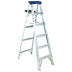 Sentry AS3000 Series Aluminum Step Ladder, 2 ft, 16-11/16 in. Wide, 300 lb Capacity
