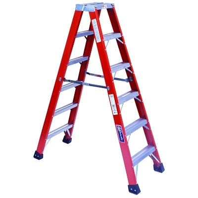 Brute 375 double-sided fiberglass ladder, FM1400HD series, 3 m x 210 cm
