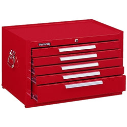 Snap-on mechanic's toolboxes, 27 x 18 x 16 5/8 inches, plain red