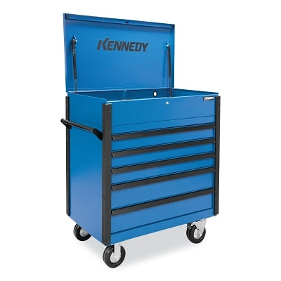Carro de herramientas industrial Maintenance Pro™ de 5 cajones, 19052 in³, 39 in de ancho x 43 in de alto, negro