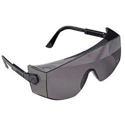 Anteojos recetados, lentes transparentes, antivaho, resistentes a rayones, Tuff-Stuff, marco azul