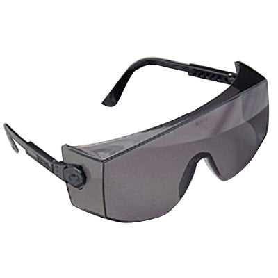 Anteojos recetados, lentes transparentes, antivaho, resistentes a rayones, Tuff-Stuff, marco azul