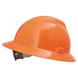 Casco de seguridad ranurado V-Gard® con suspensión oscilante, color blanco