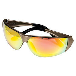 Gafas Easy-Flex, color negro/naranja, antivaho y antirayaduras
