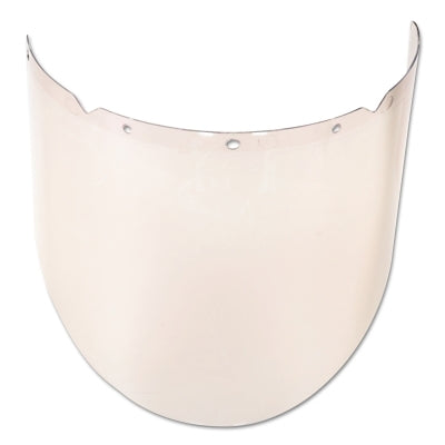 V-Gard® visor for high-temperature applications, anti-fog, anti-scratch, reflective coating, transparent, 45 cm long x 24 cm high