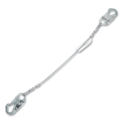 V-SERIES™ tether, adjustable webbing, 1.8 m (6 ft) long, FP5K, small steel tie-down hooks, single, 140 kg (310 lb)