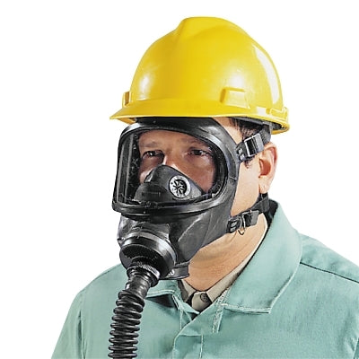 Hycar Rubber Gas Mask for Ultravue and Ultra Elite Full Face Respirators, Black, Medium