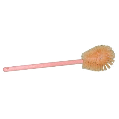 Bowl brush, 4-inch wide Tampico bristles, 12-inch hardwood handle