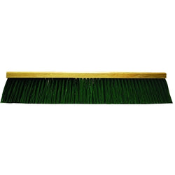 Cepillos de garaje FlexSweep de la línea n.° 55, 18 pulgadas, borde L de 3 3/4 pulgadas, polipropileno verde rígido