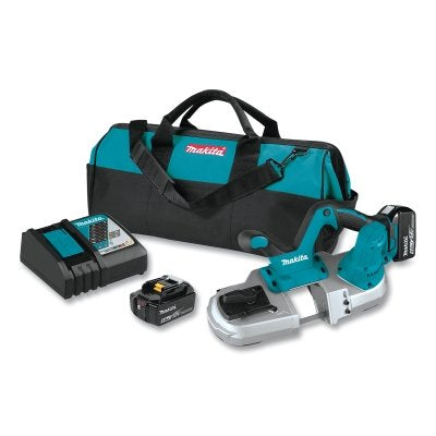 18V LXT® Cordless Compact Bandsaw Kit, 32-7/8" Blade, 2-1/2" Cut Cap, Closed Pistol Grip