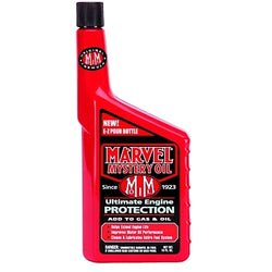 Aditivo para gasolina y aceite Marvel® Mystery Oil, 1 galón, botella de plástico