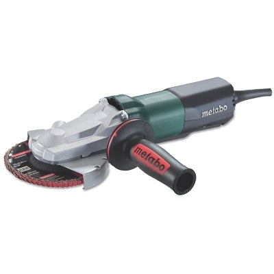 Amoladora angular de cabeza plana, rápida, 6 pulgadas de diámetro, 13,5 A, 9600 RPM, ángulo accesible de 39°