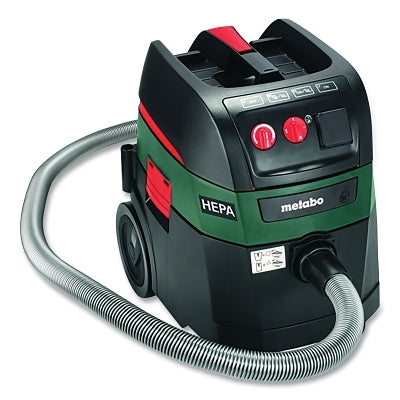 Aspiradora HEPA AutoCleanPlus, 9 galones, manguera de 11 pies, cable de 26 pies de largo