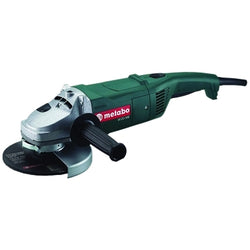 Amoladora angular grande, 9 pulg. de diámetro, 15 A, 6600 RPM, 5/8 pulg.-11 UNC, Metabo VibraTech, torque de 160 pulg.·lb