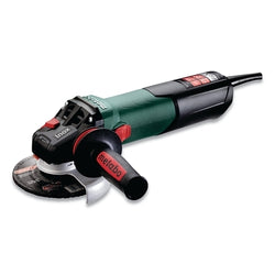 Amoladora angular INOX, rápida, 5 pulgadas de diámetro, 14,5 A, 7600 RPM, velocidad variable