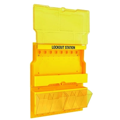 Safety Series Luxury Lockout Stations, unfilled, 22 inches