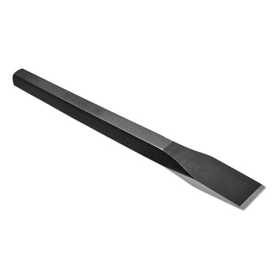 Extra long cold chisels, 12 inches long, 1/2 inch cut, sandblasted, 12 per box