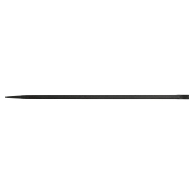 Alignment lever, 16", 5/8", offset chisel/straight tapered point, sandblasted