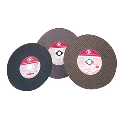 Cutting discs, 10" diameter, 1/16" thick, 5/8" mandrel, 60 grit, aluminum oxide