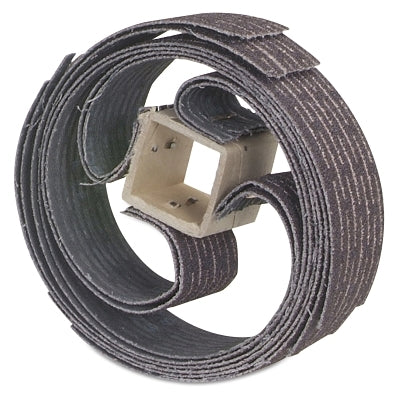 Repuestos de aglomerante de resina Sand-O-Flex, 6 1/2 pulg., grano 80, eje de 1/4 pulg., 2400 rpm