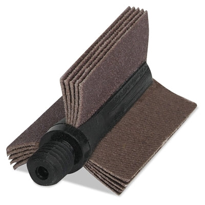 B-4 series aluminum oxide hole polishers, 80 grit, 10,000 rpm