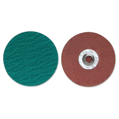 ZIRC Plus R801 PowerLock Cloth Discs, Type II, 2 Inch Diameter, Grit 80