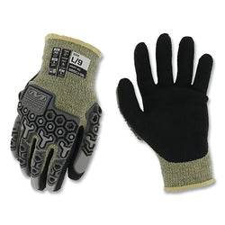 SpeedKnit™ M-Pact® FR S85CJ06 Gloves, Neoprene/Nitrile, Large, Green