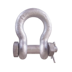 Anchor shackles with bolt and nut, 1 1/4 in. bail size, 3.3 tons