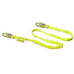 Cordón amortiguador Manyard, 1,8 m, conexión de anclaje, 1 rama, amarillo