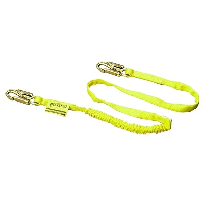 Cordón amortiguador Manyard, 1,8 m, conexión de anclaje, 1 rama, amarillo