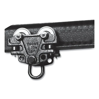 Carro de pintor, apto para rieles/varilla de 1-1/2 pulg., acero inoxidable