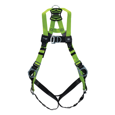 H500 Full Body Harness, Industry Standard, with Side and Rear D-Rings, Universal, Quick Connect Chest and Leg Buckles, Shoulder Pads, IS9P