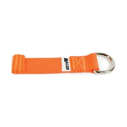Correas resistentes con anillo en D, 1/2 pulg., capacidad de 3 lb.